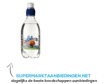 Sisi Fruitwater orange aanbieding