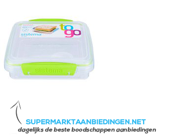 Sistema Lunchbox aanbieding