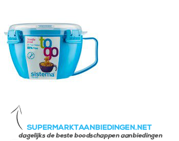 Sistema Noodle bak aanbieding