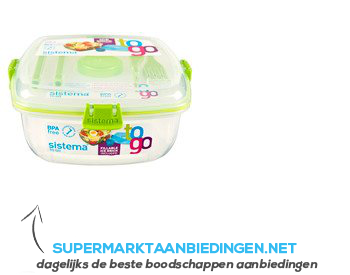 Sistema Saladebox chill it aanbieding