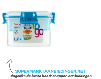 Sistema Snack doosje aanbieding