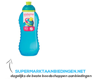 Sistema Twist 'n sip blauw 30 cl aanbieding