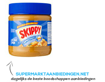 Skippy Super chunk pindakaas aanbieding