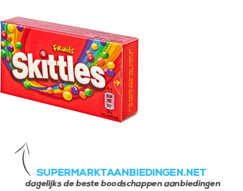 Skittles Fruits aanbieding