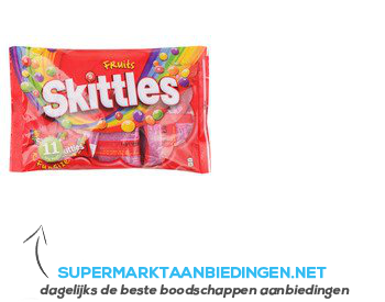 Skittles Mini's aanbieding