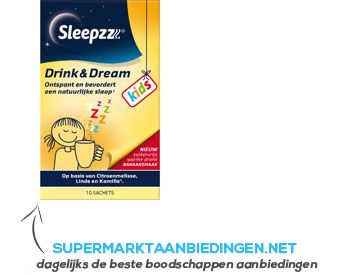 Sleepzz Drink and dream kids aanbieding