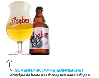 Sloeber Bier aanbieding