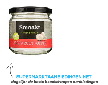 Smaakt Arrowroot aanbieding