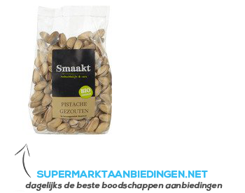 Smaakt Pistachenoten gezouten aanbieding