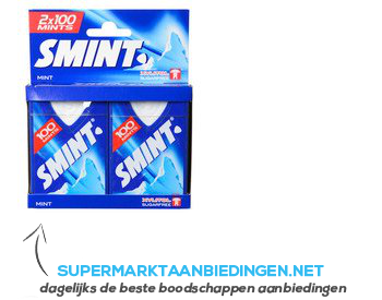 Smint Mint duopack aanbieding