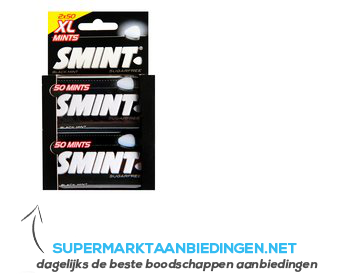 Smint XL blackmint duopack aanbieding