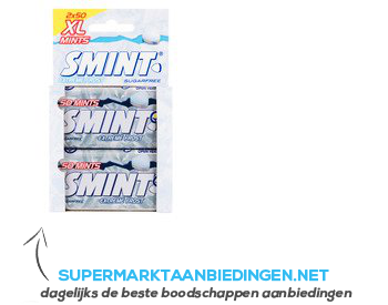 Smint XL tin Extreme Frost duopack aanbieding
