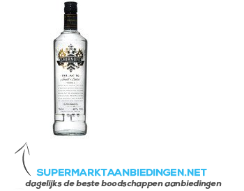 Smirnoff Black vodka aanbieding