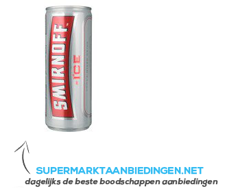 Smirnoff Ice aanbieding