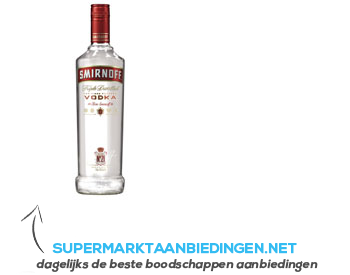 Smirnoff Vodka aanbieding