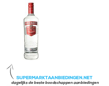 Smirnoff Wodka aanbieding