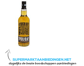 Smokehead Single malt Scotch whisky aanbieding