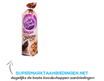 Snack a Jacks Specials chocolate chip aanbieding