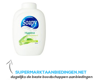 Soapy Hygiëne handzeep (navulling) aanbieding