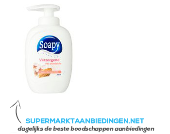 Soapy Verzorgend handzeep (pomp) aanbieding