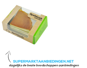 Sokeh Spekkoek pandan aanbieding