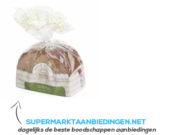 Soma Sovita roggebrood aanbieding