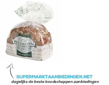 Soma Waldkorn tarwe/ roggebrood aanbieding