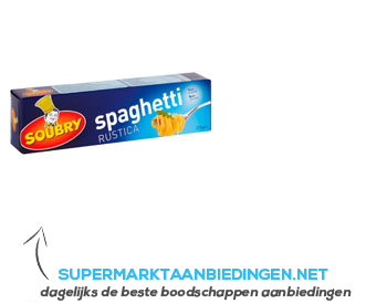 Soubry Spaghetti rustica aanbieding