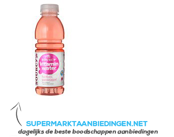 Sourcy Vitaminwater framboos- granaatappel