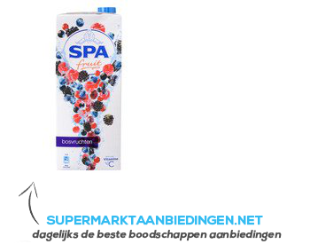 Spa Fruit bosvruchten