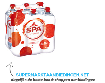 Spa Intense (rood) aanbieding