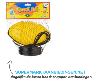 Speedball aanbieding