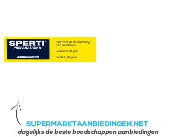 Sperti Aambeienzalf aanbieding