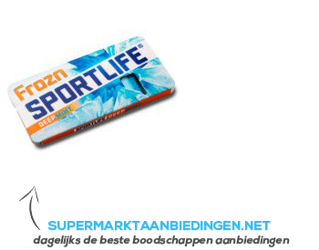 Sportlife Deepmint aanbieding