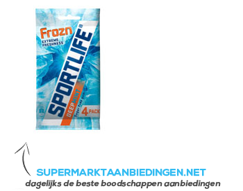 Sportlife Frozn deepmint aanbieding