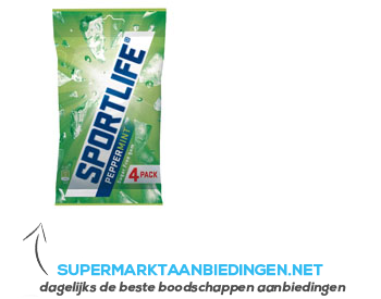 Sportlife Peppermint aanbieding