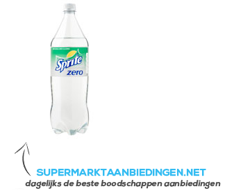 Sprite Zero aanbieding