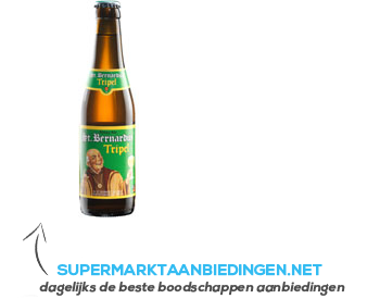 St Bernardus Tripel aanbieding