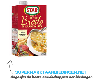 Star Vleesbouillon (kant&klaar) aanbieding