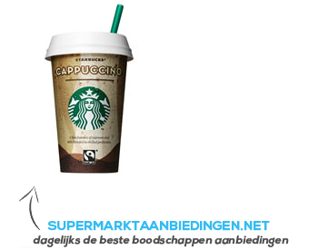 Starbucks Chilled classic cappuccino aanbieding
