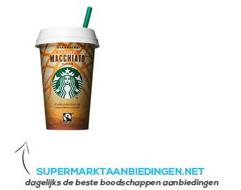 Starbucks Chilled classic caramel macchiato aanbieding