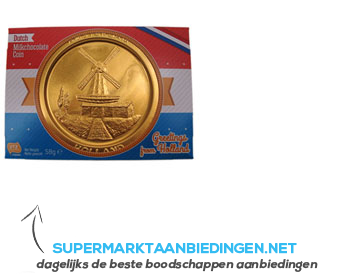 Steenland Chocolade medaille aanbieding