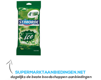 Stimorol Ice spearmint aanbieding