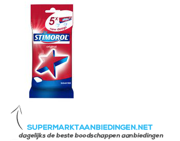 Stimorol Original aanbieding