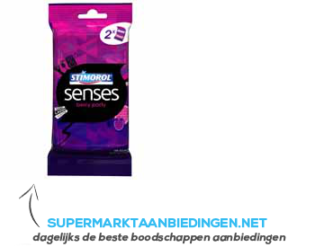 Stimorol Senses berry party aanbieding