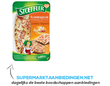 Stoeffler Flammkuchen lardons-oignons aanbieding