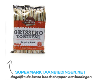 Storie di Gusto Grissino torinese family pack aanbieding