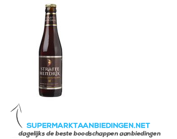 Straffe Hendrik Quadrupel aanbieding