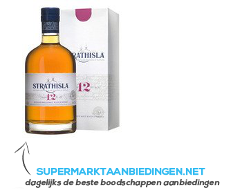 Strathisla Single malt Scotch whisky 12 years aanbieding