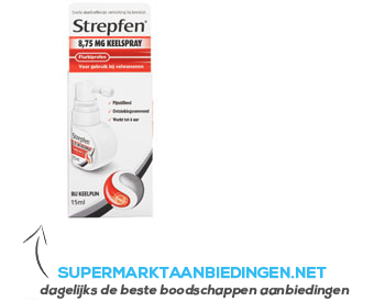 Strepfen Keelspray 8,75 mg aanbieding